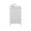Meuble-lavabo simple 54 po Aisa-714807933