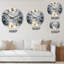 Alley of Trees in The Park - Horloge murale traditionnelle-711228002