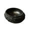 Lavabo de salle de bain 18 po, vasque irrégulière ovale en résine avec motif de pierre, lavabo de style artistique, sans robinet-122070102