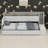 Multifunctional Upholstered Daybed with Shelves and USB Ports-646753401
