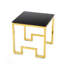 Alvin Glass Top Frame Nest Of Tables