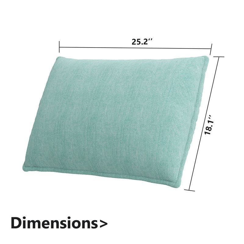 Coussins moelleux rectangulaires Latitude Run®, Bleu