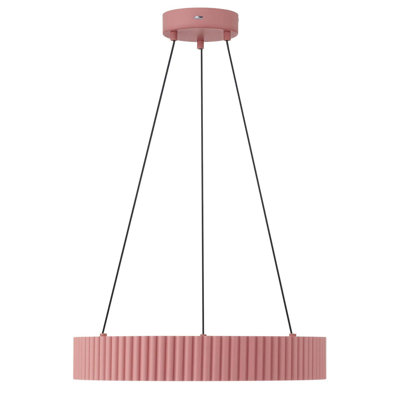 Luminaire suspendu DEL intégré Sashay