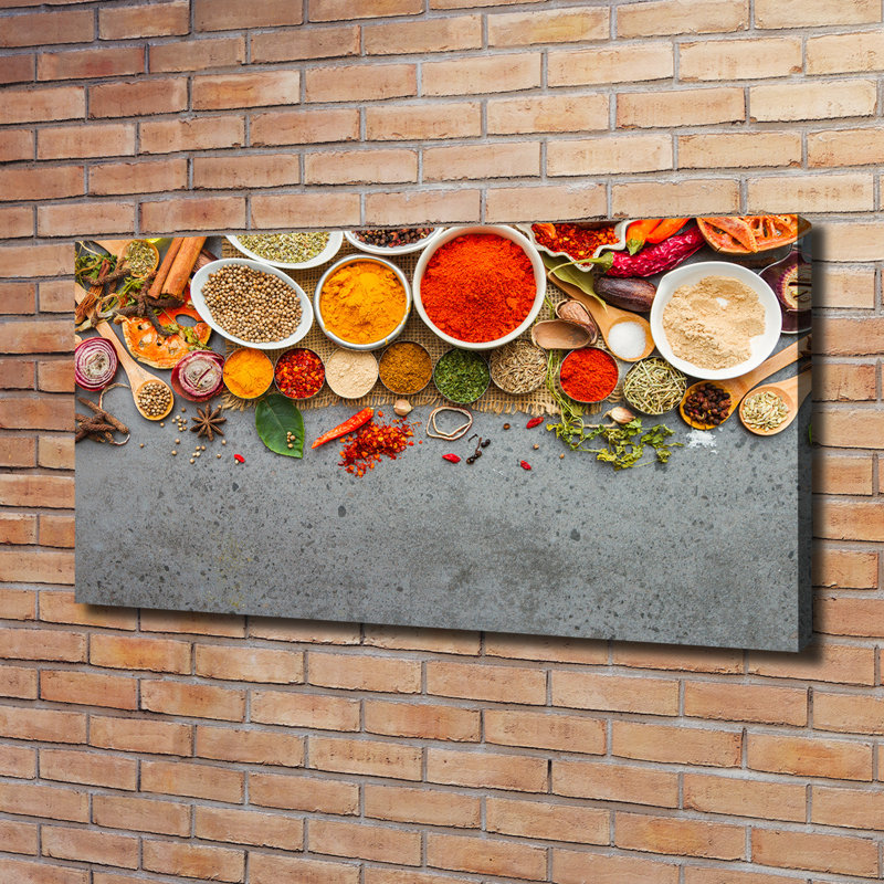 Mix Of Spices - Wrapped Canvas Print