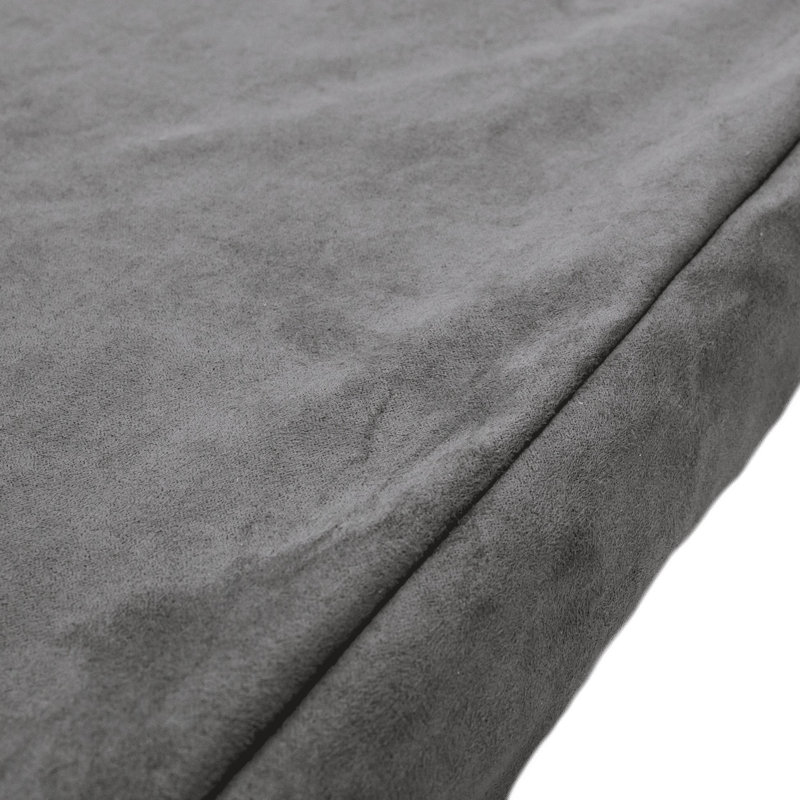Matelas lavable 100% pour chien Snoozer, Grand (l 41 po x P 25 po x H 2 po), Anthracite