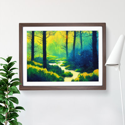 Summer Forest Watercolour Vol.1 - Single Picture Frame Painting