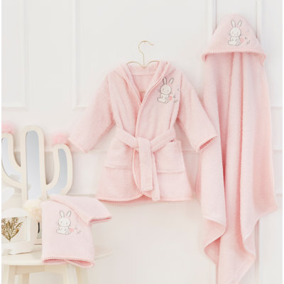 Thornton Girl / Woman+ Mid-Calf Bathrobe with Pockets and Hood