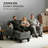 L-Shaped Sectional Sofa for Home
