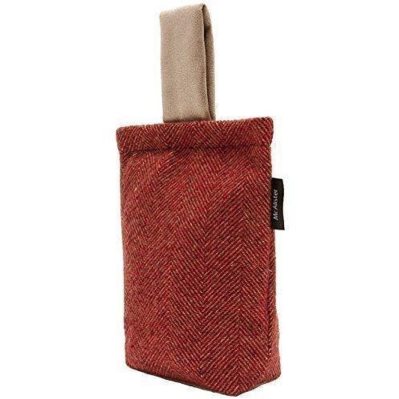 Herringbone Door Stop, Red