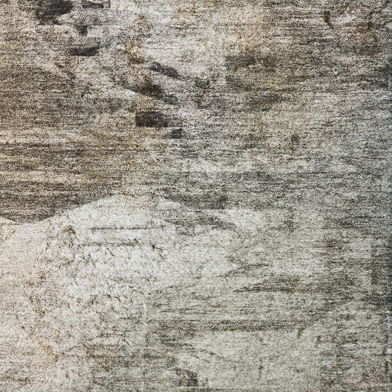 Tapis à poil long de qualité supérieure lavable à la machine ADS597, Taupe, Tapis de couloir 2 pi 3 po x 7 pi 6 po