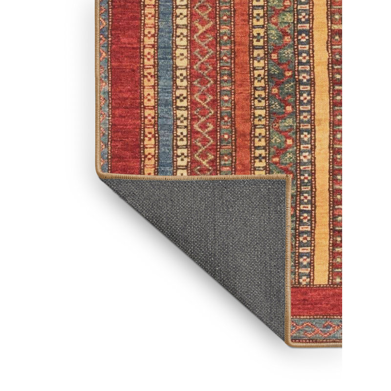 Abstract Indoor Rug, Rectangle 7' x 9'
