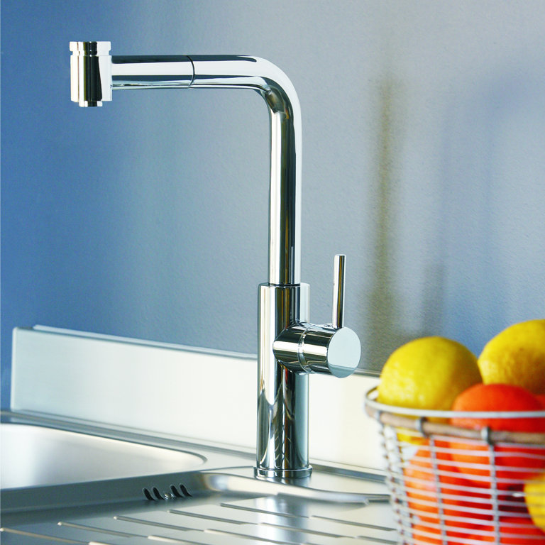 Maestro Bath Pull Out Kitchen Faucet, Chrome