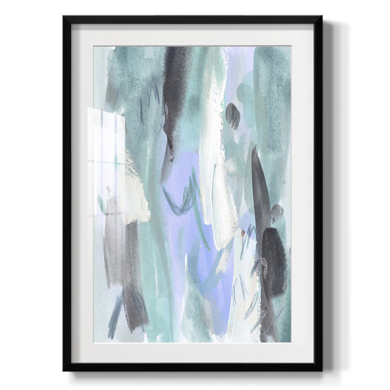 «Ocean Crush IV», impression encadrée, H 28,5 po x l 20,5 po, Noir