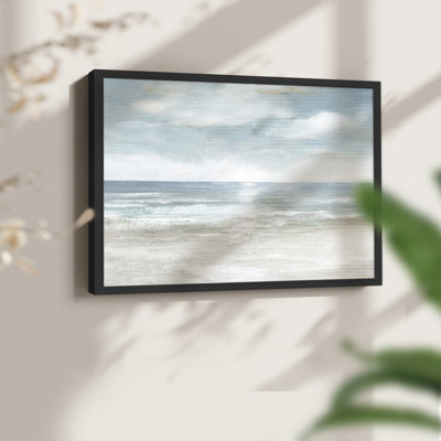Serene Seas -Framed Print - Restickable