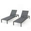 Chaise longue Cape Coral KD Gry (MP2) (ensemble de 2)-865281808-865281811