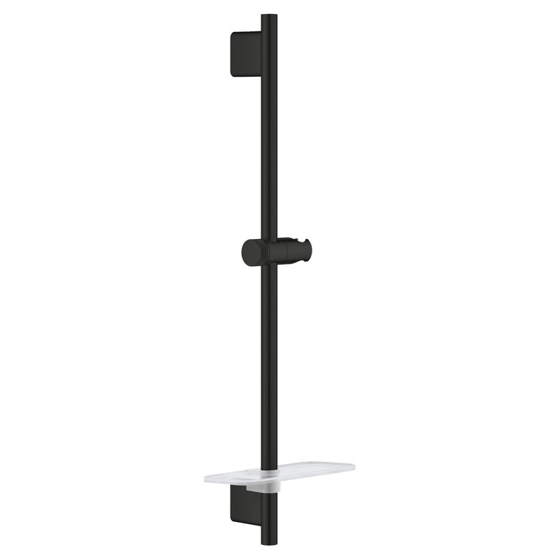 266022430 Rainshower 24-Inch Slide Bar with Adjustable Handheld Shower Head Holder, Matte Black