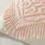 Couvre-lit en coton chenille Medallion Blush