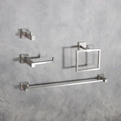 Isla 4 - Piece Bathroom Hardware Set