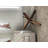Avilez Bourbon Barrel Stave Glass Coffee Table