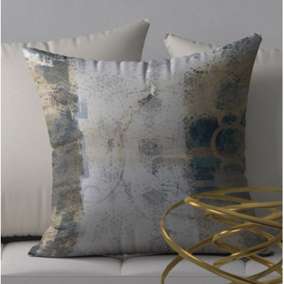 Refreshing Beats Square Pillow Cover & Insert