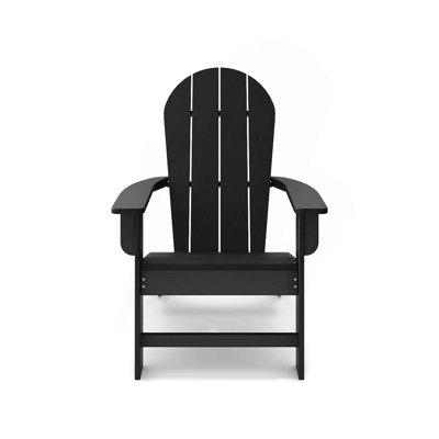 Chaise Adirondack - Bois d'œuvre en polyéthylène haute qualité pour piscine, patio et jardin