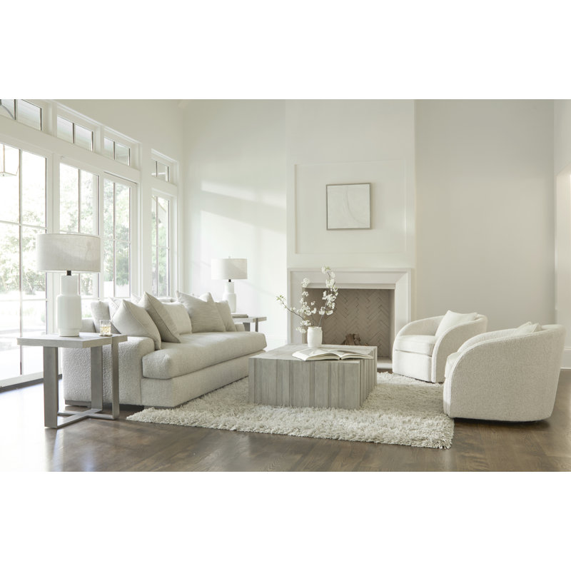 Bernhardt Tempo Metal Base Side Table