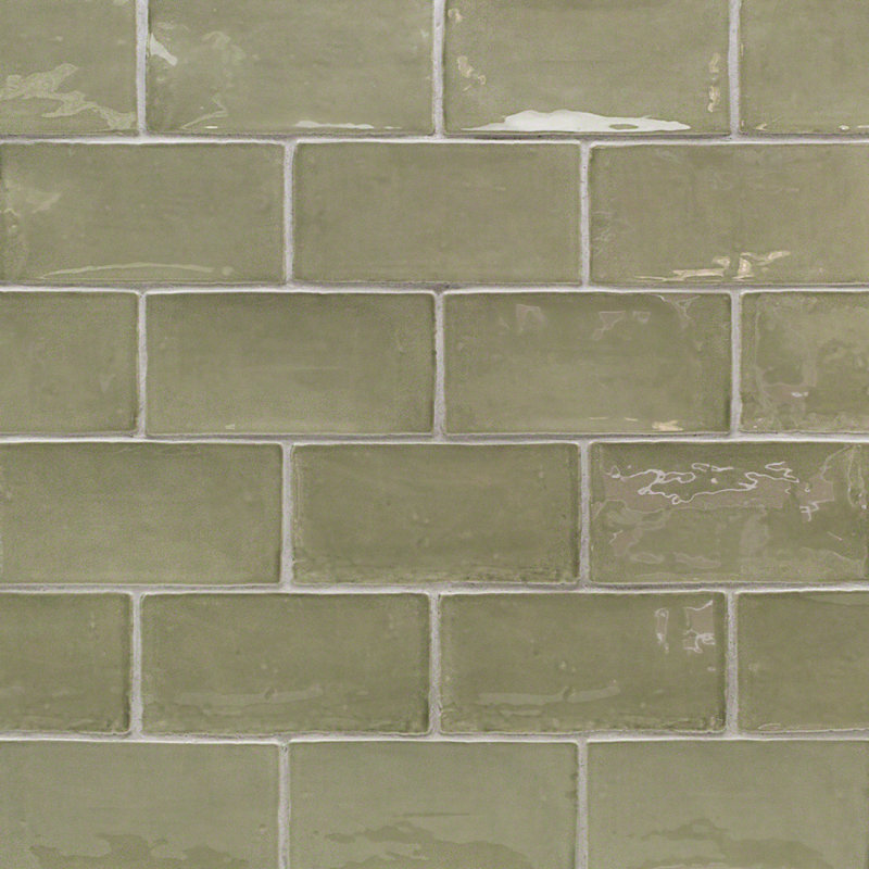 Barcelona 3x6 Blanco Polished Ceramic Subway Wall Tile (5.38 Sq. Ft. / Case), Kale