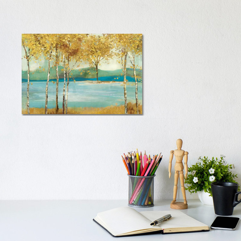 Overlooking 1 Piece Painting on Canvas, 20.32 cm H x 30.48 cm W, Wrapped Canvas