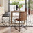 Augusta Genuine Leather Dining Chair-2036976541