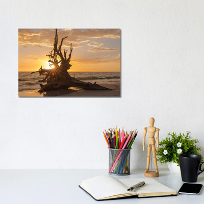«Sunset at Lovers Key State Park, Florida» par Maresa Pryor - photographie sur toile tendue