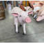 Statue de bébé cochon debout taille réelle