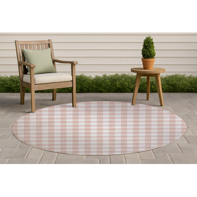 Tapis d'extérieur antidérapant Proper Gingham