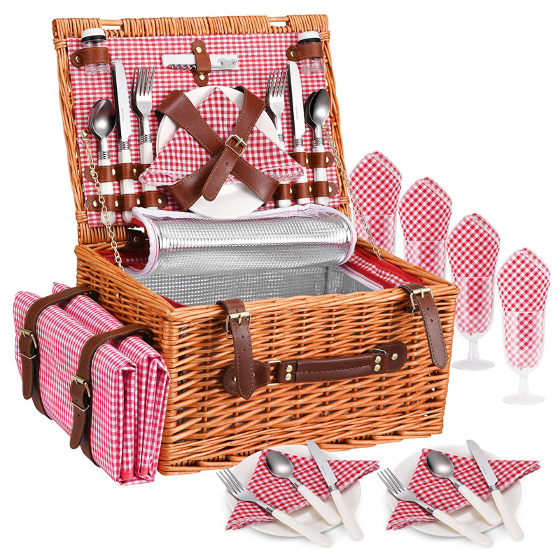 Wicker Picnic Basket