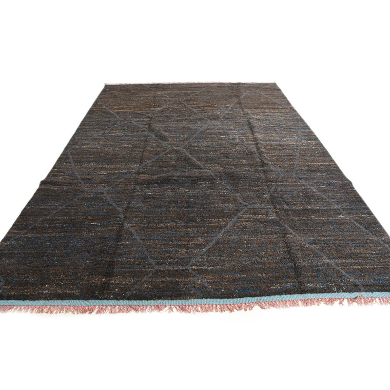 Tapis brun foncé Iraheta
