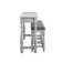 Townsel 63.5'' Solid Wood Console Table and Stool Set