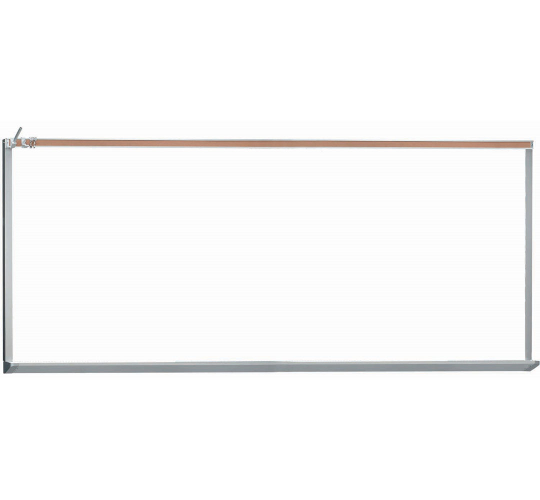 Wall Porcelain Magnetic Whiteboard AARCO Surface 