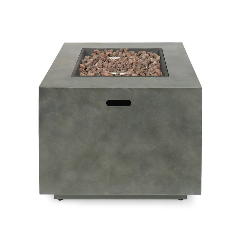 SQUARE Iron FIRE PIT-50 000 BTU