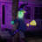 4 Ft Tall Led Halloween Inflatable: Witch Crashing Into Tree