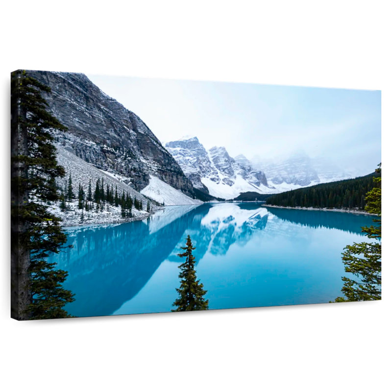Alvord Moraine blanc hiver, H 30 po x l 45 po