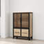 Armoire de rangement avec 4 portes en fer-1790621618