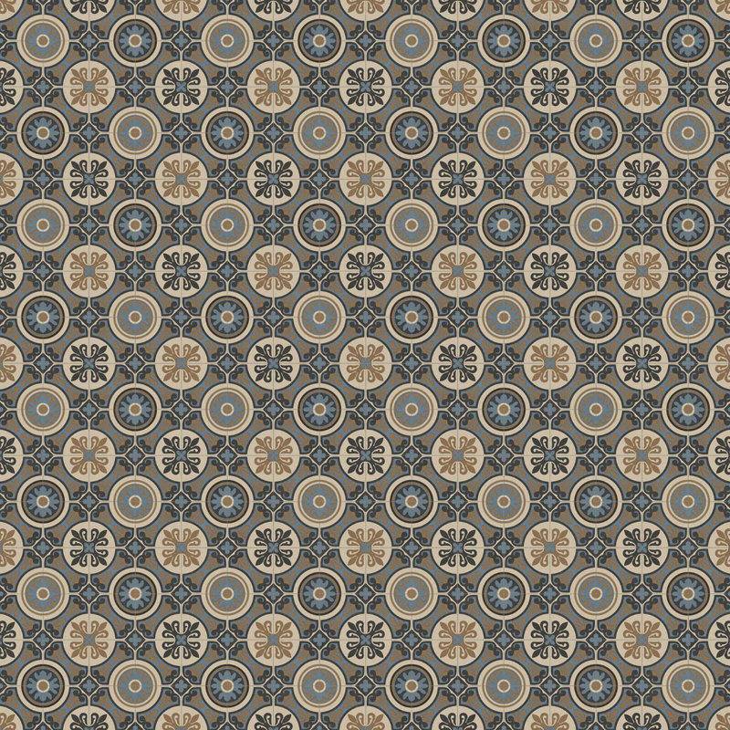 Grey Designer Effect Non Slip Vinyl Flooring 2.8mm Thick Waterproof Sheet Vinyl Flooring, 7 Years Warranty 200cm X 300cm
