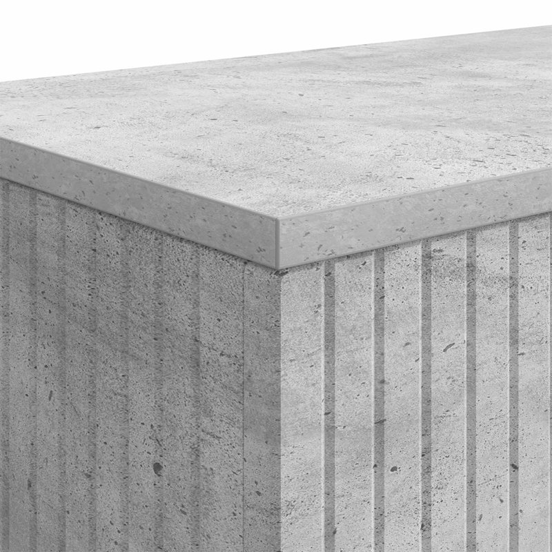 Console Table, Concrete Grey