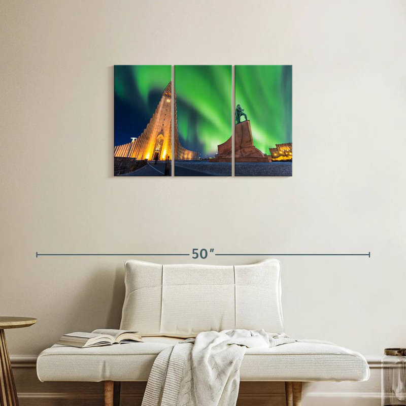 Hallgrimskirkja Aurora, H 20 po x l 33 po