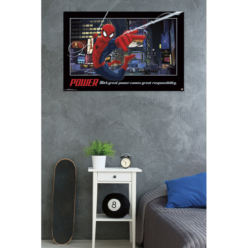 « spider-man », impression sur papier