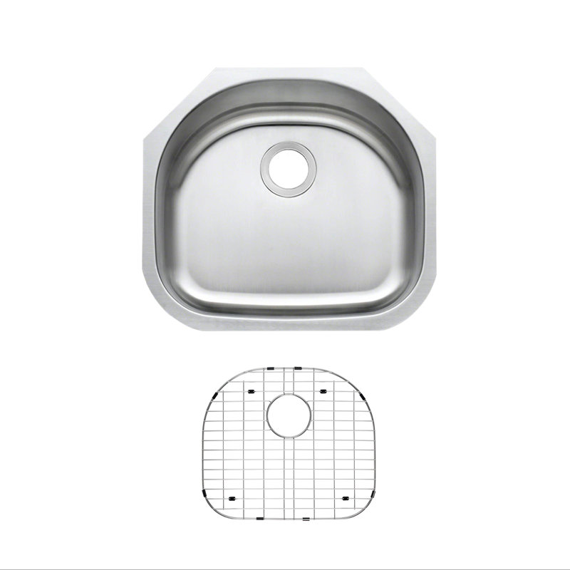 Undermount Single Bowl Stainless Steel Kitchen Sink