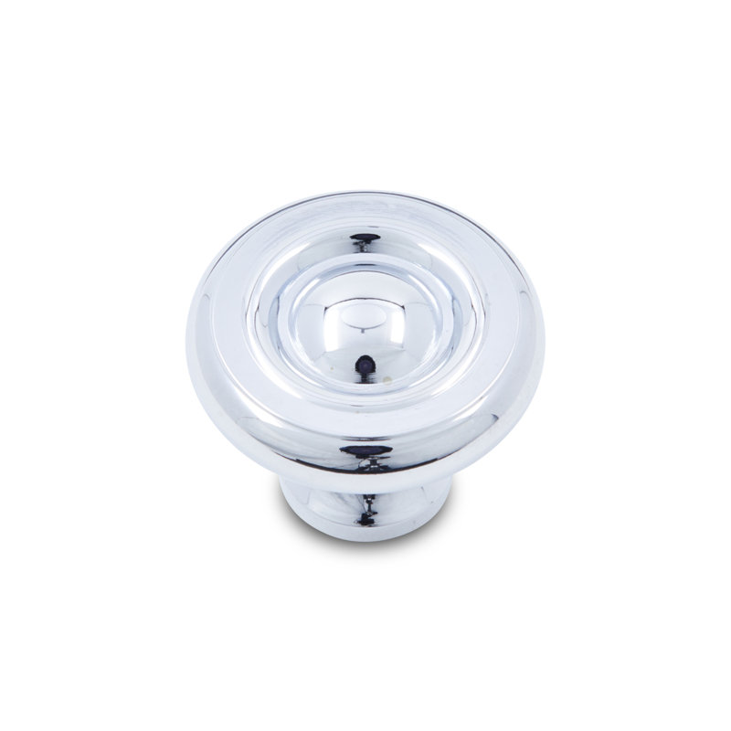 CK Series 1 1/2" Diameter Mushroom Knob, Chrome, Small