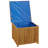 Acacia Solid Wood Deck Box in Brown