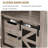 Brisson 23.6"W Farmhouse End Table with 2 Drawers and Charging Station-922986182