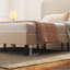 Noise Queen Metal Bed Frame With Charging In Headboard, Beige Colour, Support Framework, Fast Installation Time, No Box Spring Required Size Platform Construction, Long - Lasting Durability, Needed,-762032474