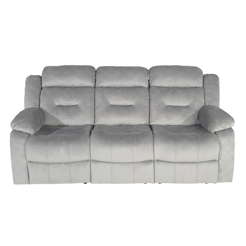 Canapé inclinable, Gris foncé